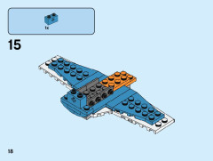 LEGO 31099 instructions page 18 – build guide