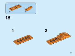 LEGO 31099 instructions page 21 – build guide