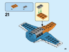 LEGO 31099 instructions page 25 – build guide