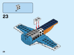 LEGO 31099 instructions page 28 – build guide