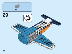 LEGO 31099 instructions page 34 – build guide