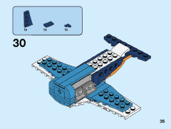 LEGO 31099 instructions page 35 – build guide