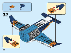 LEGO 31099 instructions page 38 – build guide