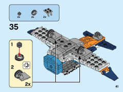 LEGO 31099 instructions page 41 – build guide