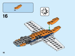 LEGO 31099 instructions page 16 – build guide