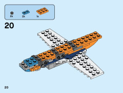 LEGO 31099 instructions page 20 – build guide