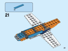 LEGO 31099 instructions page 21 – build guide