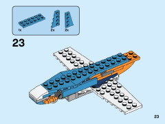 LEGO 31099 instructions page 23 – build guide
