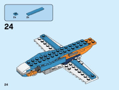 LEGO 31099 instructions page 24 – build guide