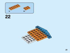 LEGO 31099 instructions page 21 – build guide