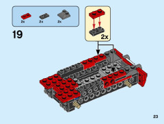 LEGO 31100 instructions page 23 – build guide