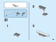 LEGO 31100 instructions page 35 – build guide