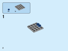 LEGO 31100 instructions page 2 – build guide