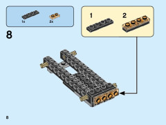 LEGO 31100 instructions page 8 – build guide