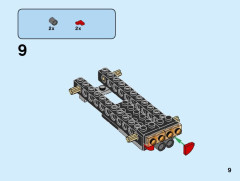 LEGO 31100 instructions page 9 – build guide