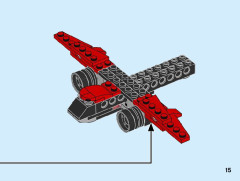 LEGO 31100 instructions page 15 – build guide