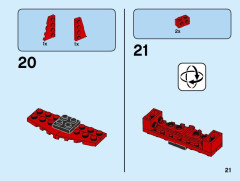 LEGO 31100 instructions page 21 – build guide