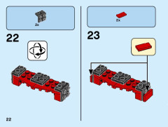 LEGO 31100 instructions page 22 – build guide