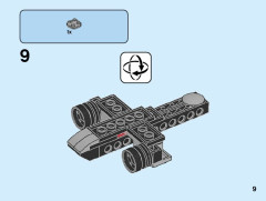 LEGO 31100 instructions page 9 – build guide