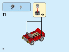 LEGO 31101 instructions page 10 – build guide
