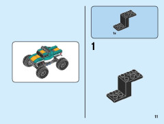 LEGO 31101 instructions page 11 – build guide