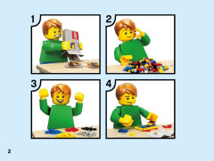 LEGO 31101 instructions page 2 – build guide