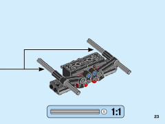 LEGO 31101 instructions page 23 – build guide