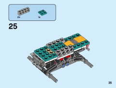 LEGO 31101 instructions page 35 – build guide