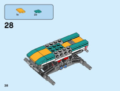 LEGO 31101 instructions page 38 – build guide