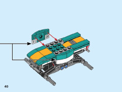 LEGO 31101 instructions page 40 – build guide