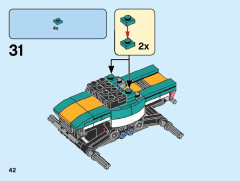 LEGO 31101 instructions page 42 – build guide