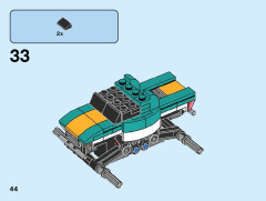 LEGO 31101 instructions page 44 – build guide