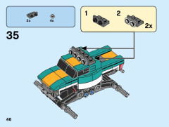 LEGO 31101 instructions page 46 – build guide