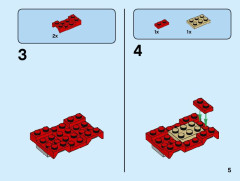 LEGO 31101 instructions page 5 – build guide