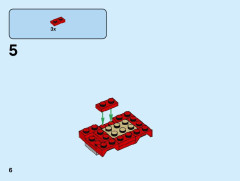 LEGO 31101 instructions page 6 – build guide
