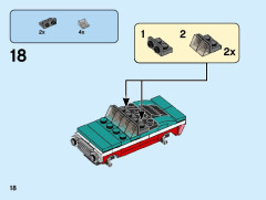 LEGO 31101 instructions page 18 – build guide