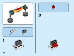 LEGO 31101 instructions page 22 – build guide