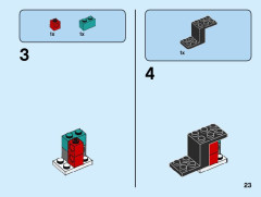 LEGO 31101 instructions page 23 – build guide