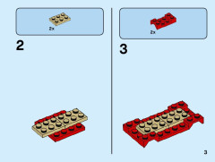 LEGO 31101 instructions page 3 – build guide