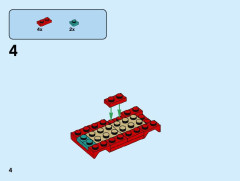 LEGO 31101 instructions page 4 – build guide