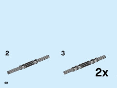 LEGO 31101 instructions page 40 – build guide