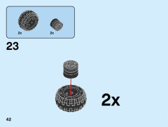 LEGO 31101 instructions page 42 – build guide