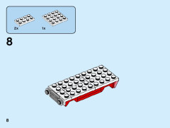 LEGO 31101 instructions page 8 – build guide