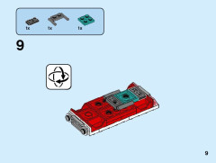 LEGO 31101 instructions page 9 – build guide