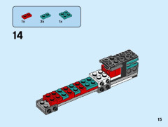 LEGO 31101 instructions page 15 – build guide