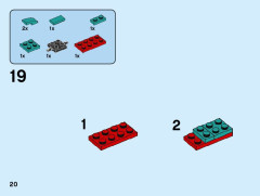 LEGO 31101 instructions page 20 – build guide