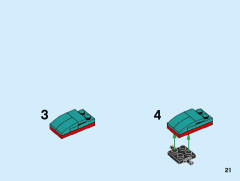 LEGO 31101 instructions page 21 – build guide