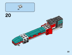 LEGO 31101 instructions page 23 – build guide