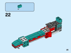 LEGO 31101 instructions page 25 – build guide