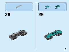 LEGO 31101 instructions page 31 – build guide